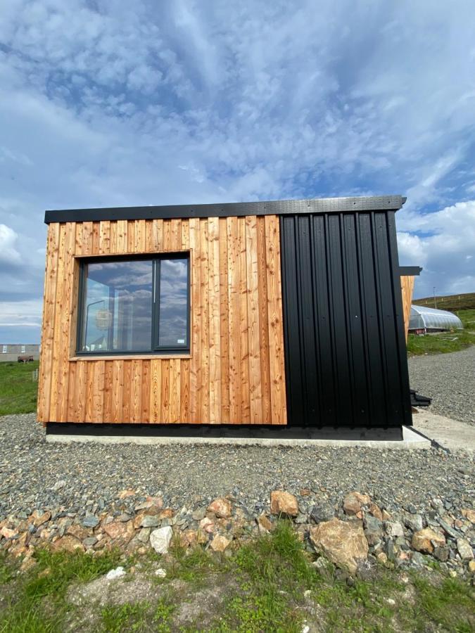 Unique Luxurious Cabin On Sea View Working Croft Garrabost Exterior foto